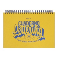 Caderno de Letra para Caligrafia Criativa passo a passo - Rubio