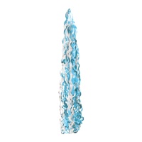 Fita de decoração de balões azul e branca - 86 x 15 cm