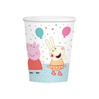 Peppa Pig Party Cups 250 ml - 8 peças