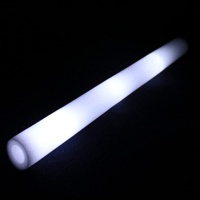 Bastão de espuma LED branco de 40 cm