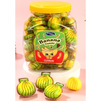 Gomas de banana 18 gr - 50 unidades