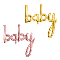 Balão com letras para bebé 73,5 x 75,5 cm - PartyDeco