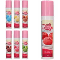 Spray de efeito aveludado comestível 100 ml - Funcakes