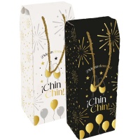 Caixa de vinho Chin chin chin 36 x 12,5 x 10 cm - 1 unid.