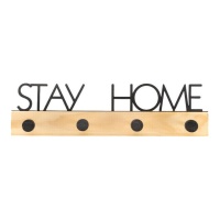 Bengaleiro Stay Home com 4 cabides - Dcasa