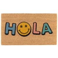 Tapete de entrada Hello smile