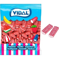 Tijolos com pica pica de morango - Vidal - 1 kg