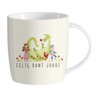 Caneca de 350 ml de Sant Jordi