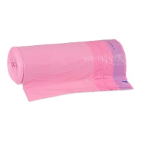 Sacos do lixo perfumados 30 L cor-de-rosa - 20 pcs.