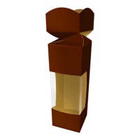 Caixa para chocolates e macarons 4,5 x 13 cm - Pastkolor