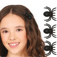 Alfinetes de cabelo aranha - 3 peças