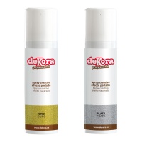 Spray de efeito pérola comestível 250 ml - Dekora - 1 unid.