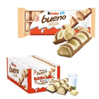 Kinder bom chocolate branco - 15 unidades