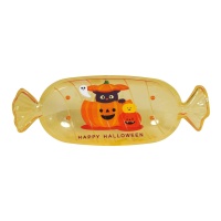 Tabuleiro para doces Happy Halloween 34 x 13 cm