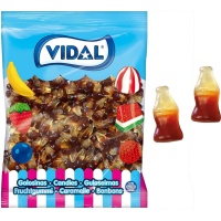 Mini garrafas de cola - Vidal - 1 kg