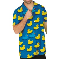 T-shirt de patos havaianos para adultos