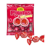 Bombons de cereja de 100 gr - Pikotas embalagem individual - Dulciora