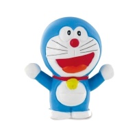 Figura de bolo Doraemon com varinha 6 cm - 1 peça