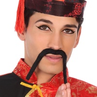 Bigode oriental simples