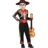 Fato de Mariachi Catrina para crianças