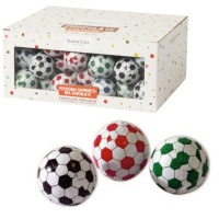 Bolas de Futebol de Chocolate 4 cm - 60 unidades