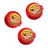 Goma de mascar Strawberry Bubble Roll 40 gr - 1 unidade