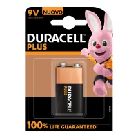 Pilhas Alcalinas Tipo 9V - Duracell - 1 unid.