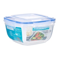 Tupperware quadrado de plástico de 2400 ml