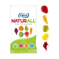 Gomas de Frutas e Vegetais - Vidal - 60 gr