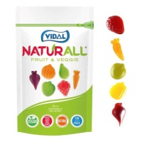 Gomas de Frutas e Vegetais - Vidal - 60 gr