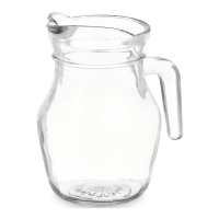 Jarro transparente de 500 ml com pega