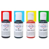 Americolor beginner kit gel dye set - Americolor - 4 pcs.