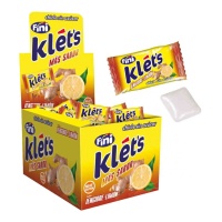 Pastilha elástica de gengibre e limão - Klet - 200 unidades