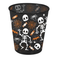 Copo Esqueleto Halloween 10 cm