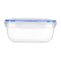 Tupperware de plástico retangular de 1400 ml