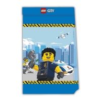 Sacos de papel Lego Police - 4 unidades
