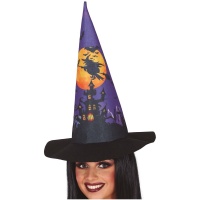 Chapéu de bruxa para a noite de Halloween