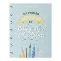 Caderno de Letra O meu primeiro caderno de caligrafia - Rubio