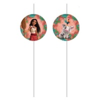 Palhinhas da Moana de 22 cm - 4 unidades