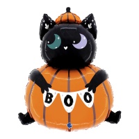 Balão Gato numa Abóbora 53 cm - Grabo