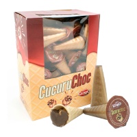 Cones de chocolate - CucuruChoc Gerio - 60 unidades