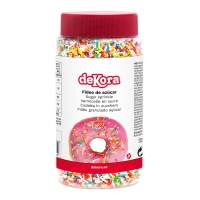 Massa colorida polvilhada 450 gr - Dekora