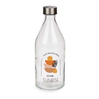 Garrafa de 1 L Sunrise com tampa de aço