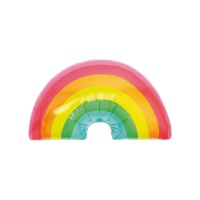 Balão arco-íris metálico 97cm