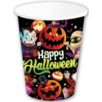 Copos Happy Halloween 240 ml - 6 unidades