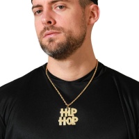 Colar Hip Hop Dourado