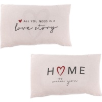 Almofada Home Love 40 x 25 cm - 1 peça