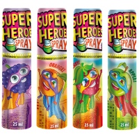 Super Heroes spray líquido rebuçado 25 ml - 1 unidade