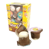 Chávenas de chocolate com bolachas - Star Cao Gerio - 50 unidades