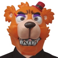 Máscara de urso assassino FNAF em látex